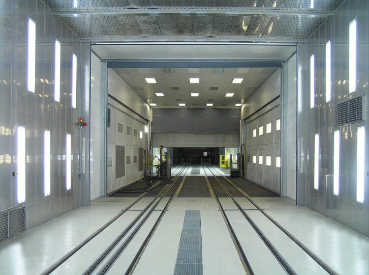 Impianto di verniciatura a tunnel