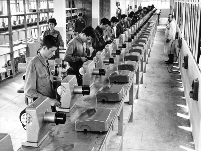 Factory-Blowtherm-Padova-1959 Ambition and dedication, every single day. And, above all, passionate warmth.