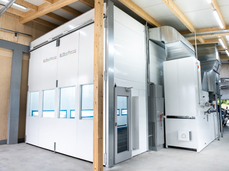 Cabina di verniciatura space