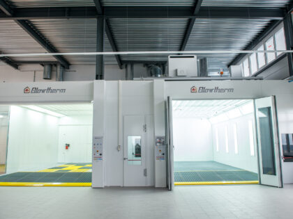 Impianto di verniciatura per carrozzeria completo