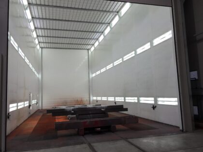 Impianto verniciatura carpenteria metallica extra large