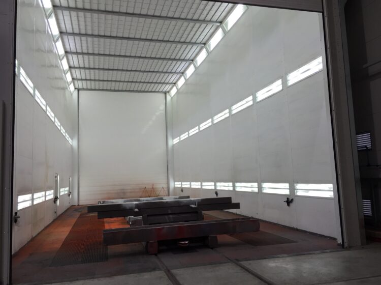 Impianto verniciatura carpenteria metallica extra large