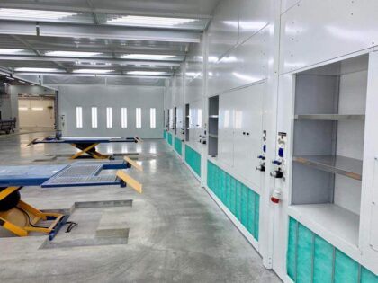 Front wall exhaust, ergonomic cupboards, infill walls, perfect lighting, underbody lift system, multi-zone controls