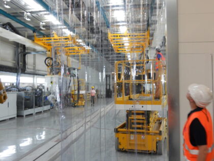 Impianto per macchine movimentazione terra