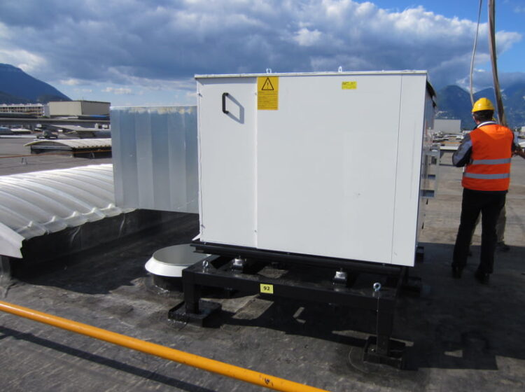 Thermal Ventilating Units Roof Top - Blowtherm External Ventilation units - Blowtherm installs in very short time