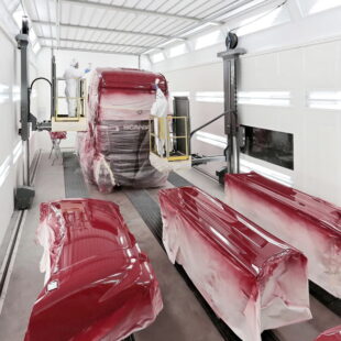 Paint lift installati su cabina Space