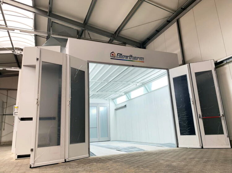 Painting tunnel - external Paint tunnel - external. Blowtherm.