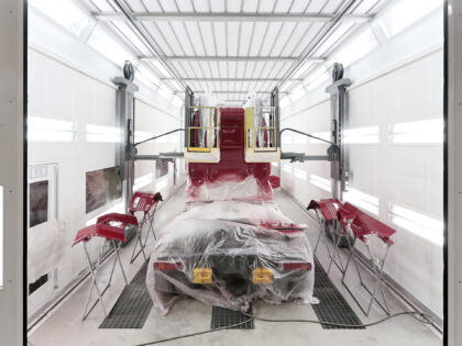 Cabina industriale paint lift