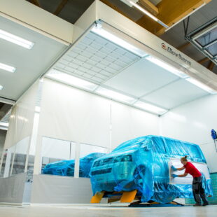 Zone di preparazione per camper