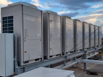 Impianto condizionamento vernciatura