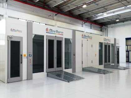 Impianto di verniciatura su fibra di carbonio