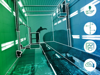 Risparmio enregtico impianti di verniciatura