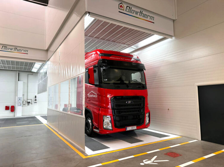 zona preparazione camion