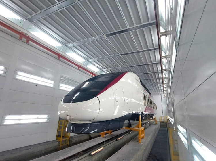 Verniciatura industriale treni